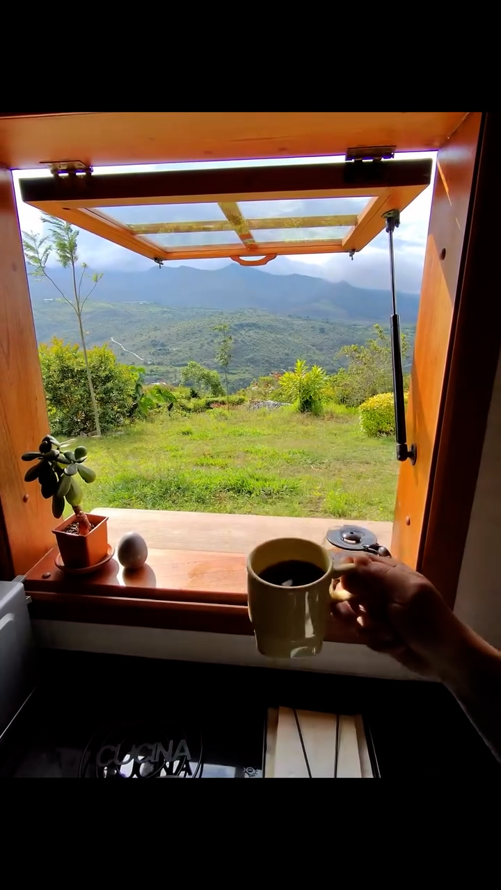 Video interior y exterior de la cabaña